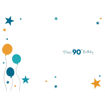 Picture of HAPPY 90TH BIRTHDAY CARD